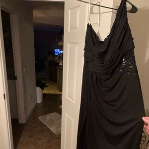 A Beautiful black dress